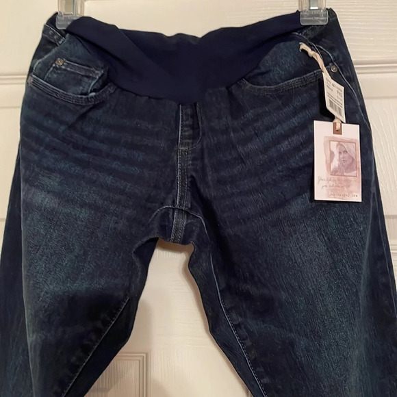 Maternity Jeans Jessica Simpson Petite Extra Small Skinny Jeans NWT Full Panel - Picture 5 of 10